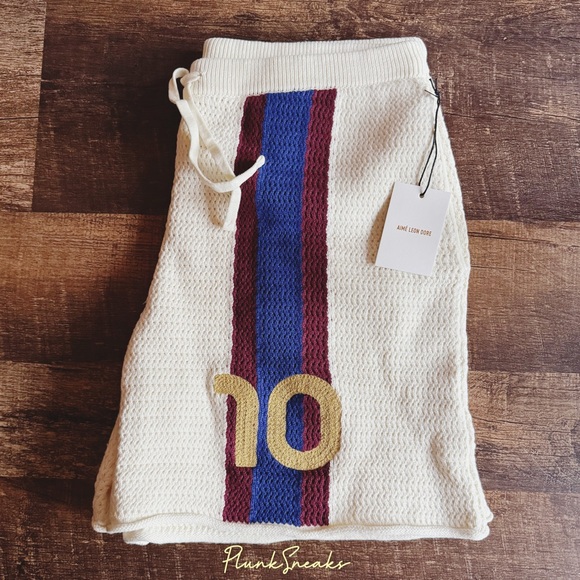 Aime Leon Dore Other - Aime Leon Dore Knit Soccer Short • Spring 2024 • Large • Cream